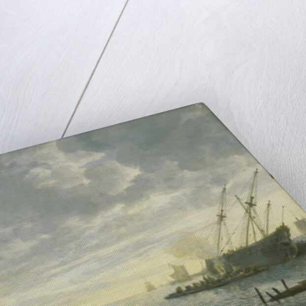 Caulking of a Vessel by Lieve Pietersz. Verschuier