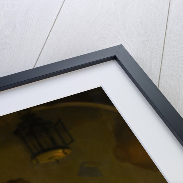 A Woman in a Kitchen by Candlelight by Michiel Versteegh