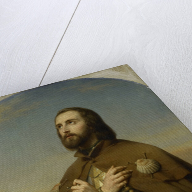 Eberhard, 1445-96, Duke of Württemberg as a pilgrim, the Holy Land by Nicaise De Keyser