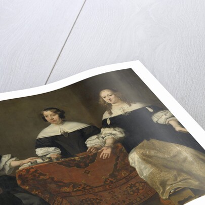 Portrait of the Three Regentesses of the Leprozenhuis, Amsterdam, The Netherlands by Ferdinand Bol