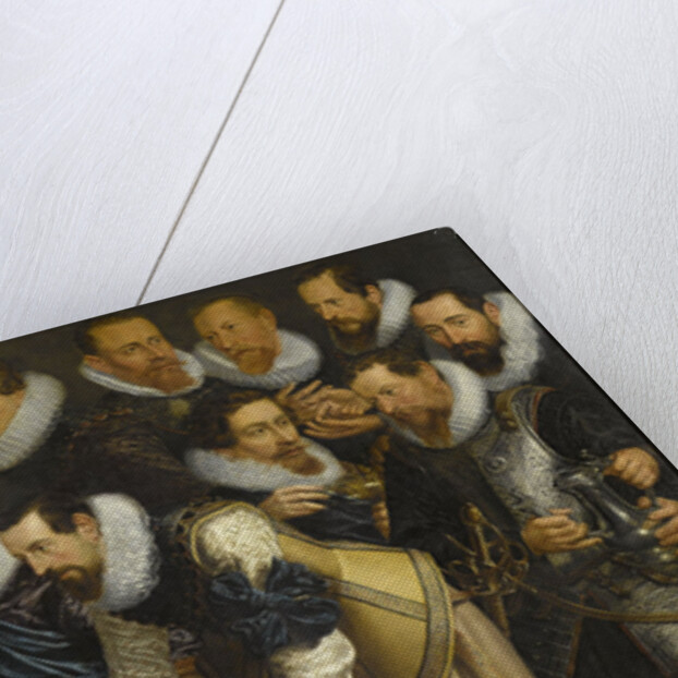 Officers and other civic guardsmen of the XIth District of Amsterdam by Jan Tengnagel
