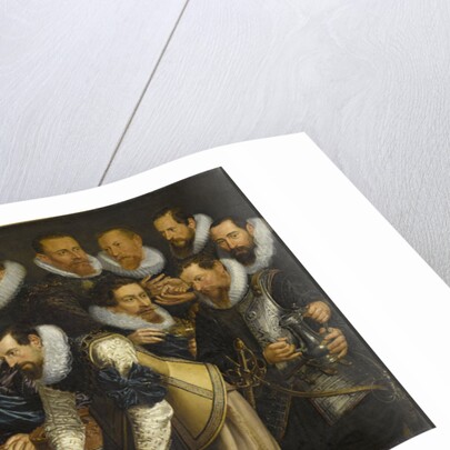 Officers and other civic guardsmen of the XIth District of Amsterdam by Jan Tengnagel
