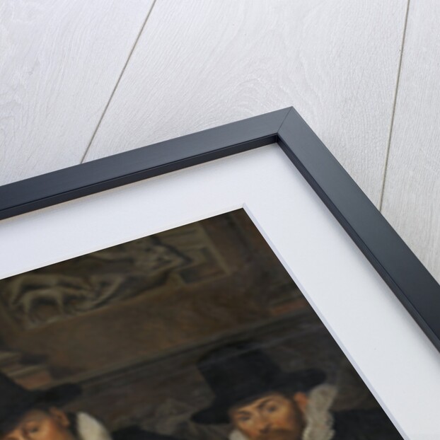 Four Regents and the ‘House Father’ of the Amsterdam Lepers’ Asylum by Werner van den Valckert