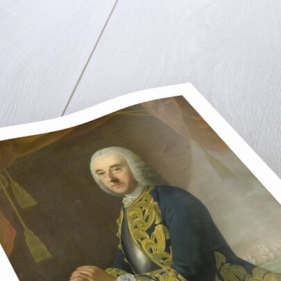 Portrait of Vice-Admiral Hendrik Lijnslager, Son of Harmen Lijnslager and Judith Allijn by Guillaume de Spinny