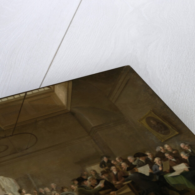 The Drawing Gallery of the Felix Meritis Society by Adriaan de Lelie