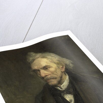 Louis Jacques Veltman, 1817-1907, actor by Jozef Israëls