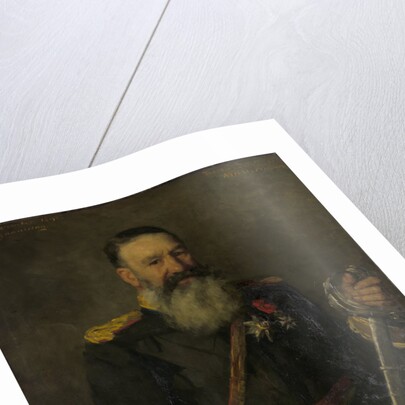 Piet J. Joubert, 1831-1900, Commandant-General of the South African Republic by Thérèse Schwartze