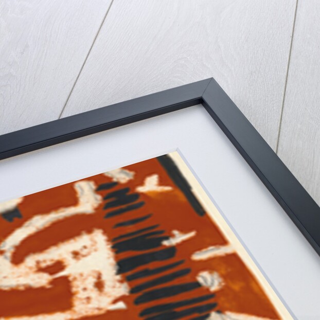 Expressionist landscape with trees and english red sky by Tania Lam