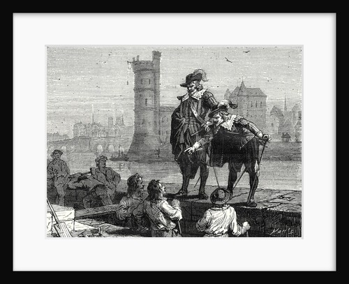 Salomon De Caus Performing the Functions of the King's Engineer in Paris by Anonymous