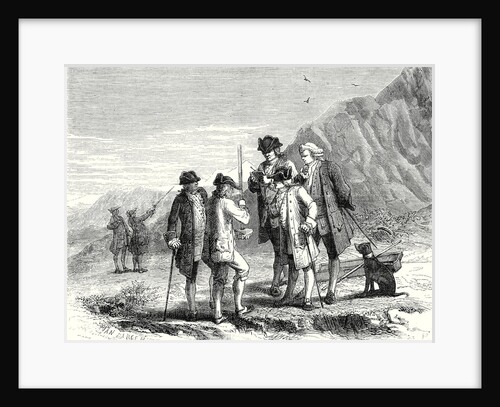 Perier Measuring the Height of the Tube of Torricelli on the Top of the Puy De Dome by Anonymous