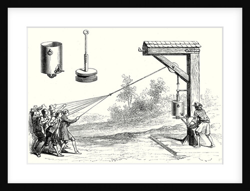 Experiments Made by Otto Von Guericke in 1654 in Front of the Prince of Auerberg by Anonymous