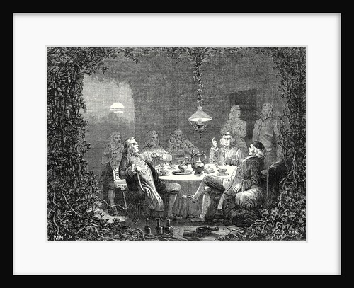 The Circle of Lunatics or Watt's Private Parties at His Heathfield Estate by Anonymous