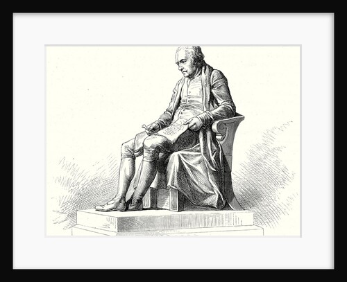 Statue of James Watt in Westminster by Anonymous