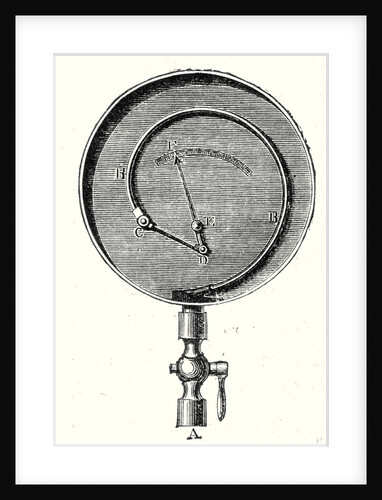 Bourdon Steel Gauge by Anonymous