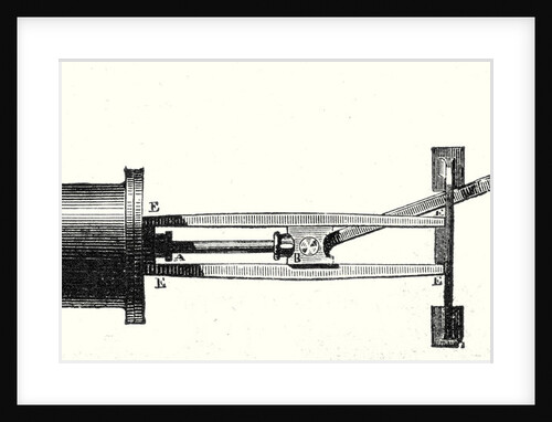 Transformation of Vertical Movement of the Piston Rod of a Machine Without a Condenser in a Circular Motion Using an Articulated Connecting Rod by Anonymous