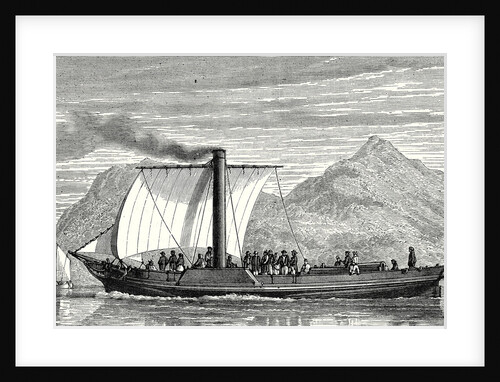 The 'Comet' the First English Steamboat Built by Henry Bell in 1812 by Anonymous