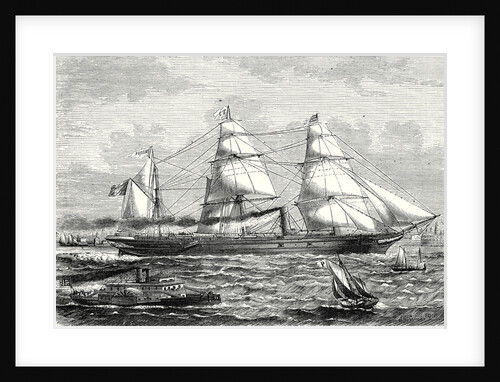 The 'Perière' Transatlantic Liner Launched in 1866 by Anonymous