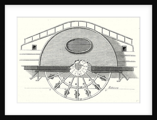 Impeller of a Steamboat by Anonymous