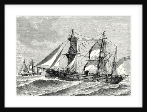 The Heroine Armored Frigate Launched in 1864 by Anonymous