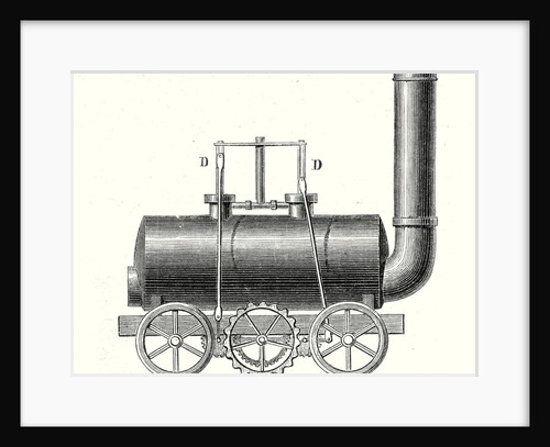 Blenkinsop's Toothed Rack Locomotive by Anonymous