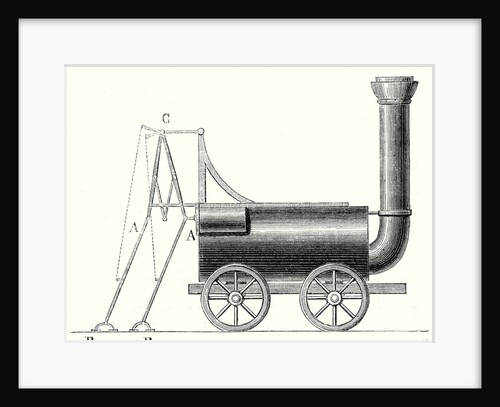 Brunton's Locomotive with Crutches by Anonymous
