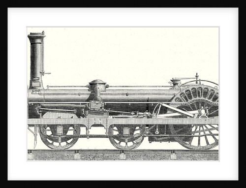 Crampton Locomotive by Anonymous