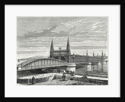 Bridge Over the Rhine Between Strasbourg and Kehl by Anonymous
