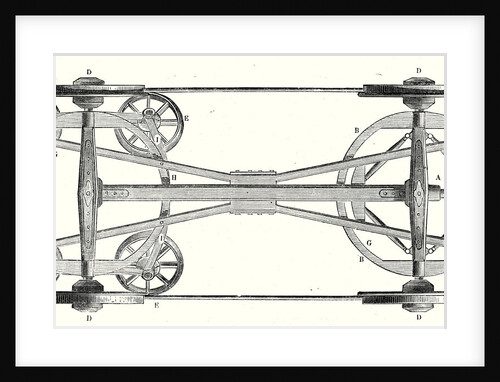 The Chassis of a Flat Wagon with Arnoux's System by Anonymous