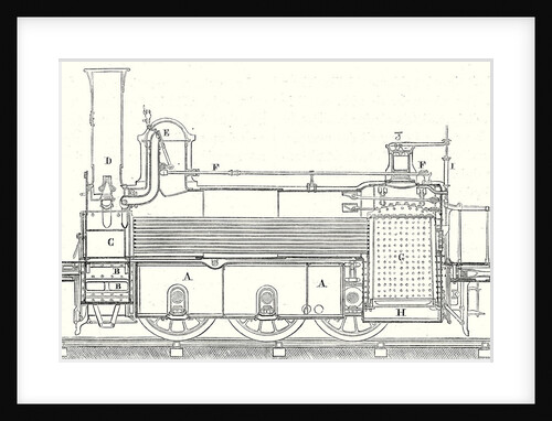 Cross Section of the Locomotive that is Used at Saint-Germain by Anonymous