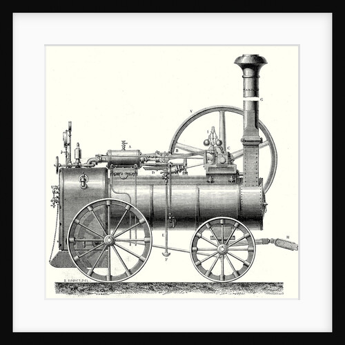 M. Calla's Traction Engine by Anonymous