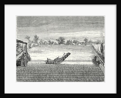 Steam Ploughing by Anonymous