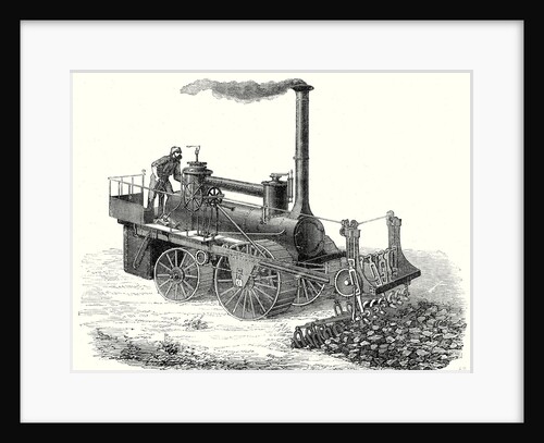 The Mm. Barrat Brothers' Forked Hoe Steam Machine by Anonymous