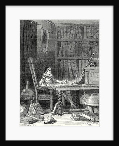 William Gilbert Writes His De Arte Magnetica Treatise by Anonymous