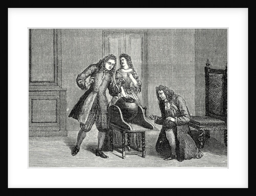 Experiment of Otto Von Guericke by Anonymous