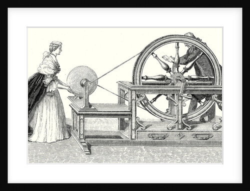 The Abbé Nollet's Electric Machine (1747) by Anonymous