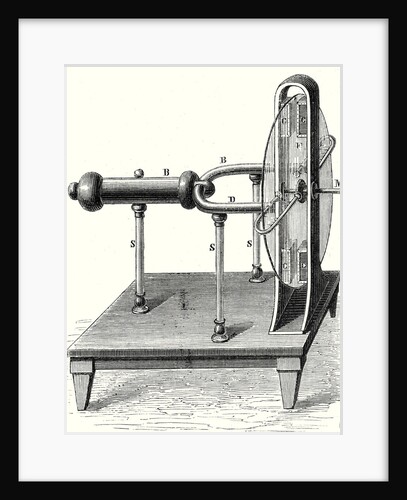 Ramsden's Electric Machine (1768) by Anonymous