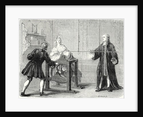 Experiment Conducted in Leiden by Musschenbroek on 20 April 1746 by Anonymous