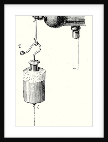 The Leyden Jar Communicates with the Electric Machine by Anonymous