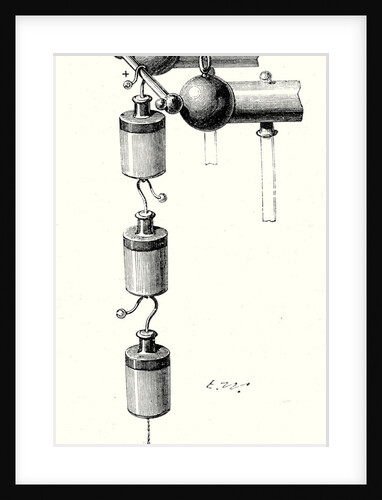 Cascading Leyden Jars by Anonymous