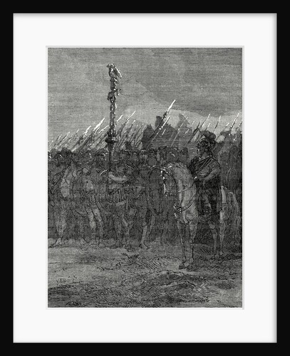 The Spearheads of the Army of Caesar Sparkle in the Wake of a Storm by Anonymous
