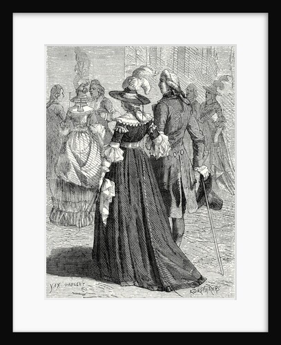 The Lightning-Hat Ladies in Paris in 1778 by Anonymous