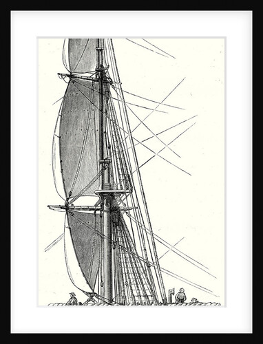 A French Ship's Lightning Rod by Anonymous