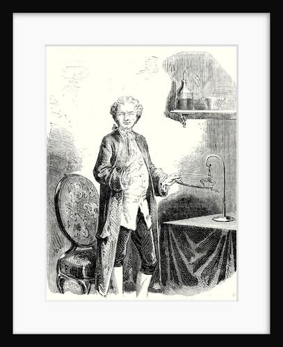 Galvani Causes Contractions in a Frog with a Metal Bow by Anonymous