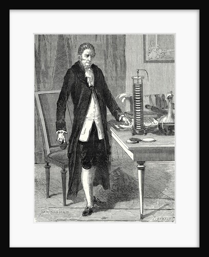 Volta Builds the Electric Motor or Electric Battery in December 1799 by Anonymous