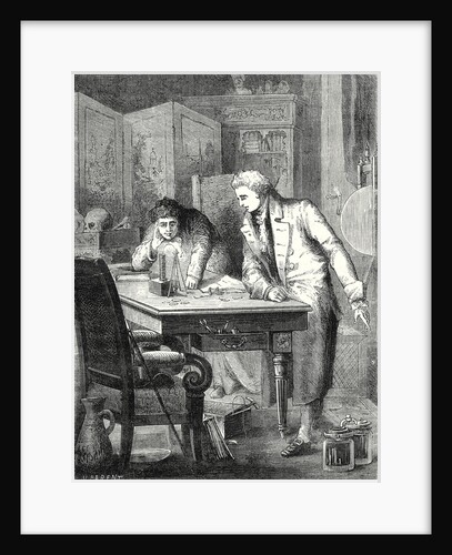 Nicholson and Carlisle Decompose Water Through the Battery of Volta London 2 May 1800 by Anonymous