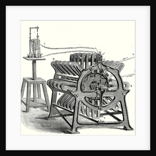 Magneto-Electric Machine from the Alliance Company by Anonymous