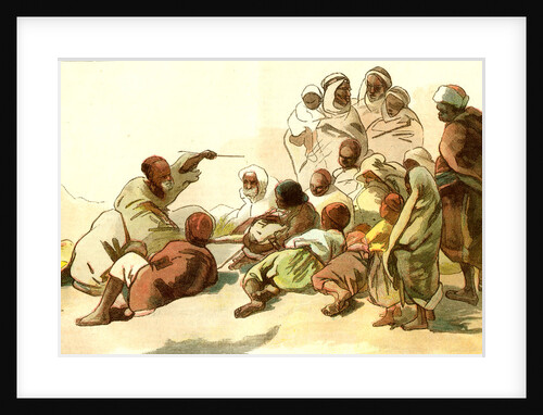 Street in Conjuror Algiers 1885 by Anonymous