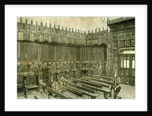 Aberdeen UK King's College Chapel 1885 by Anonymous