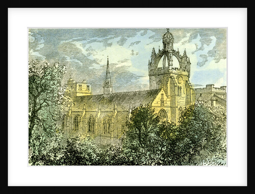Aberdeen UK King's College Exterior1885 by Anonymous