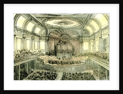 Aberdeen Music Hall 1885 UK by Anonymous